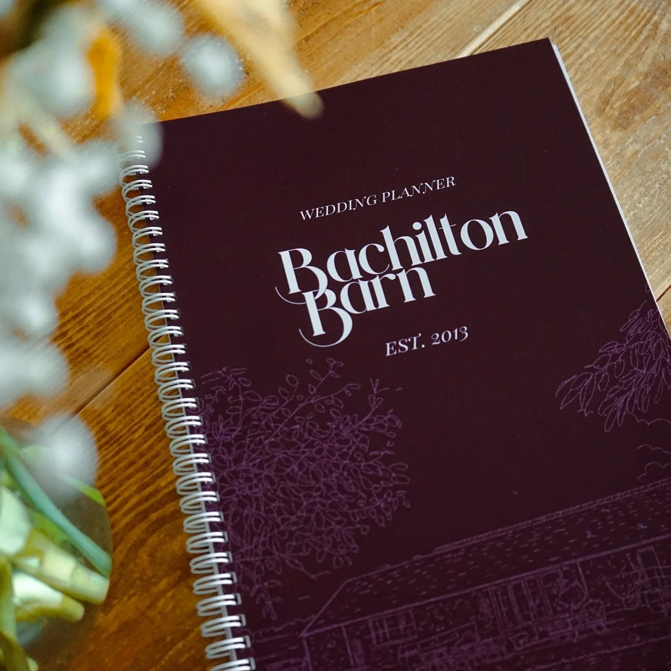 ✨ Payday is coming and as a payday treat for the next 2 weeks we've made shipping FREE for our wedding planners! ✨

The Bachilton Barn Wedding Planner is more than just a standard planning notebook. it&rsquo;s a bespoke planning companion, created by