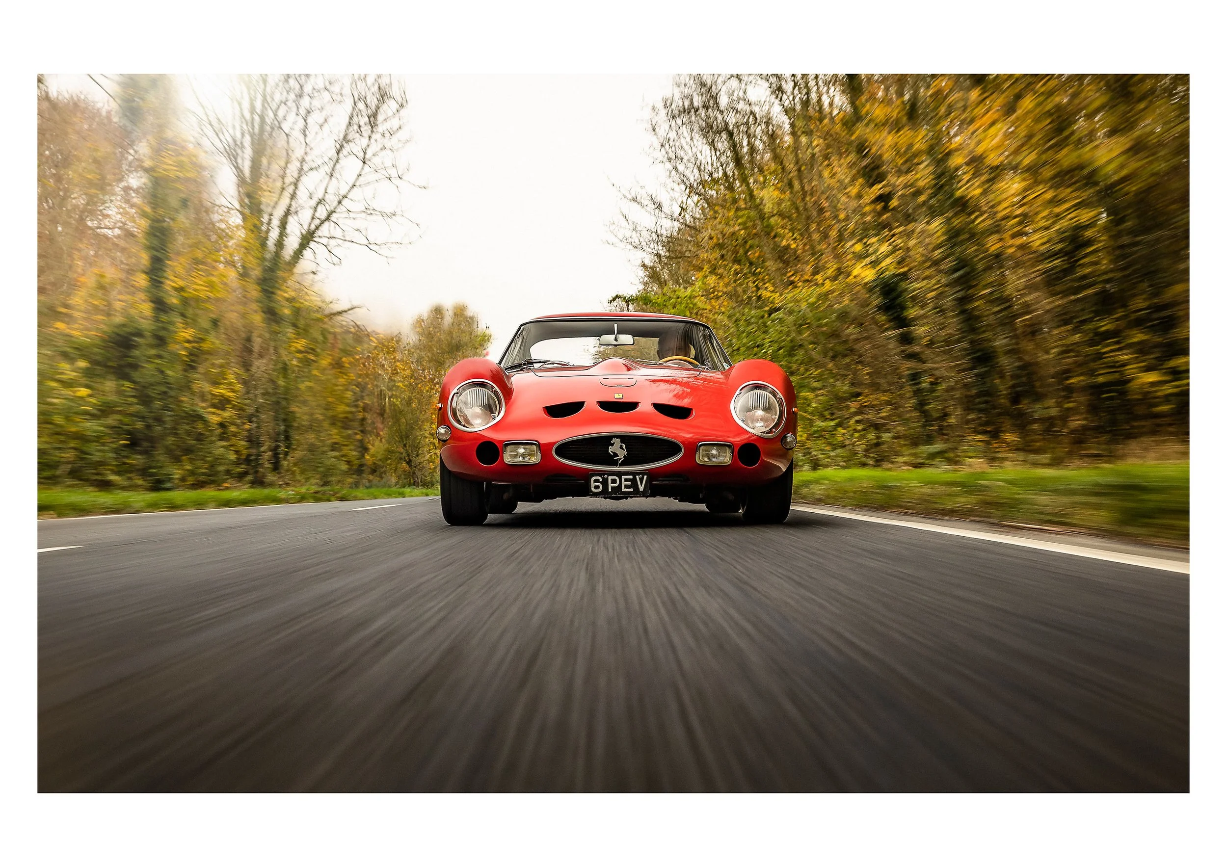 FERRARI 250 GTO, ENGLAND FRONT