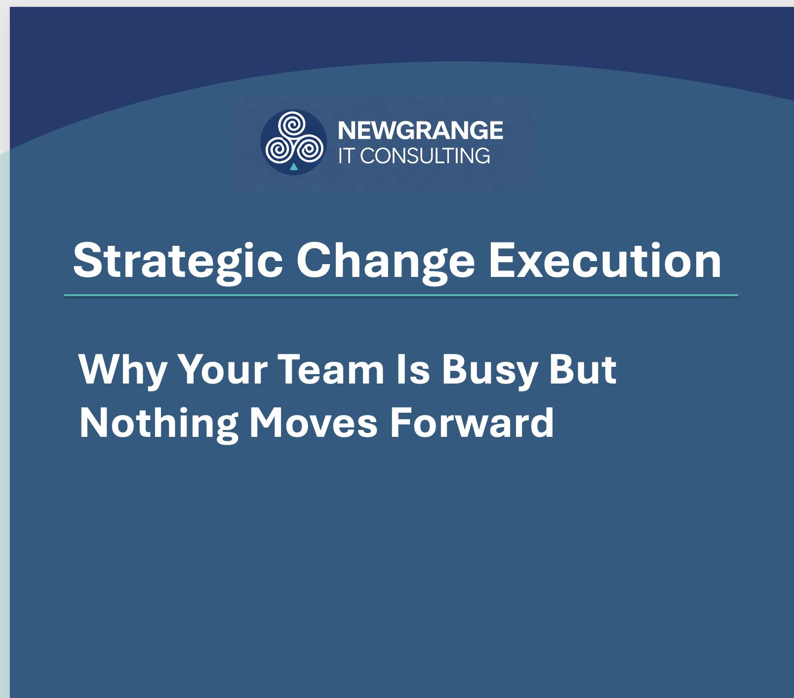Why Your Team Is Busy But Nothing Moves Forward
