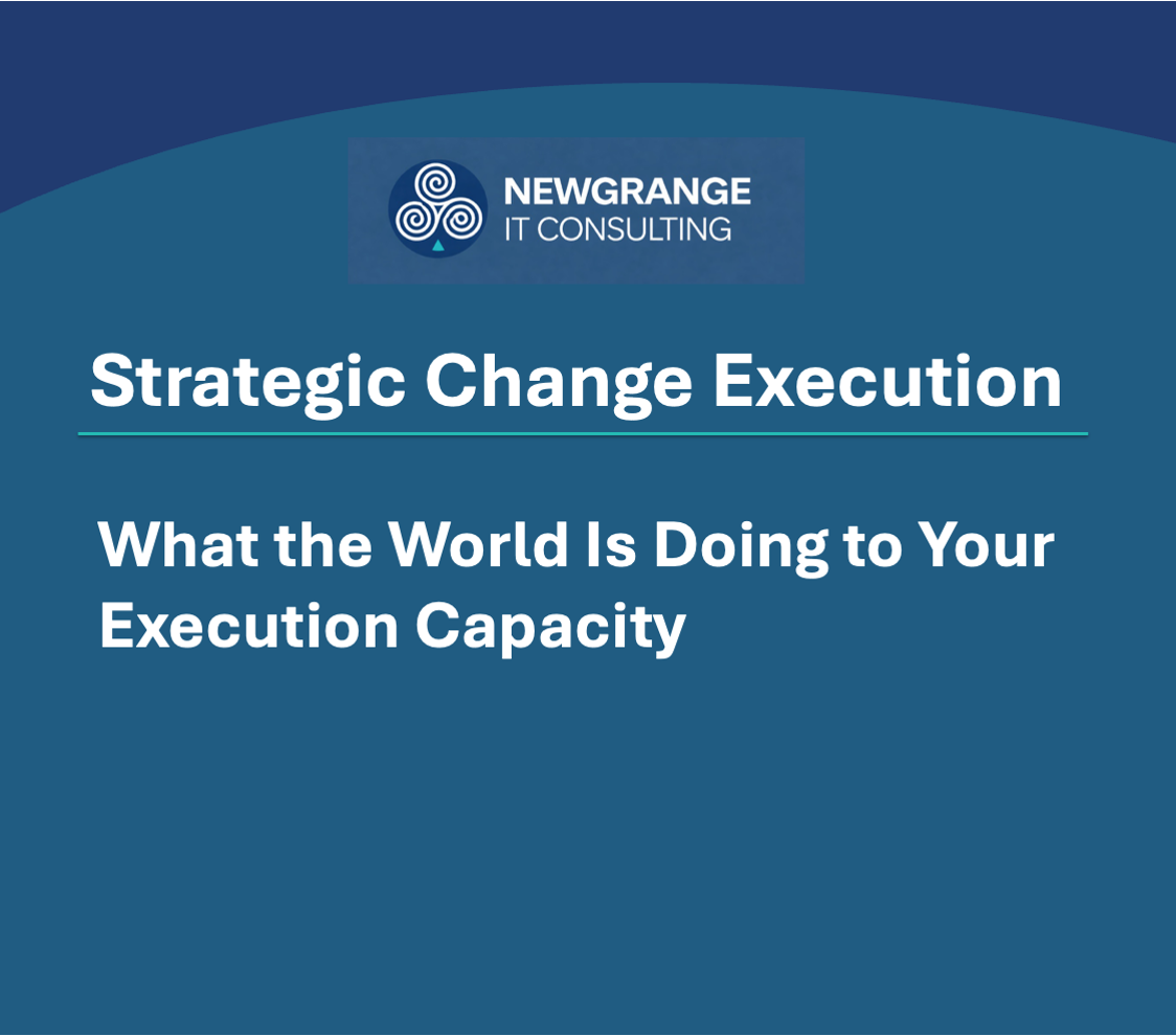 What the World Is Doing to Your Execution Capacity