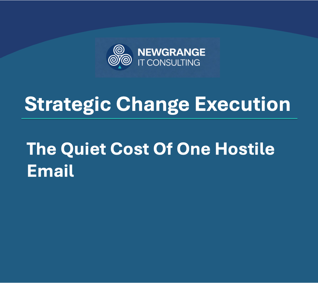 The Quiet Cost of One Hostile Email