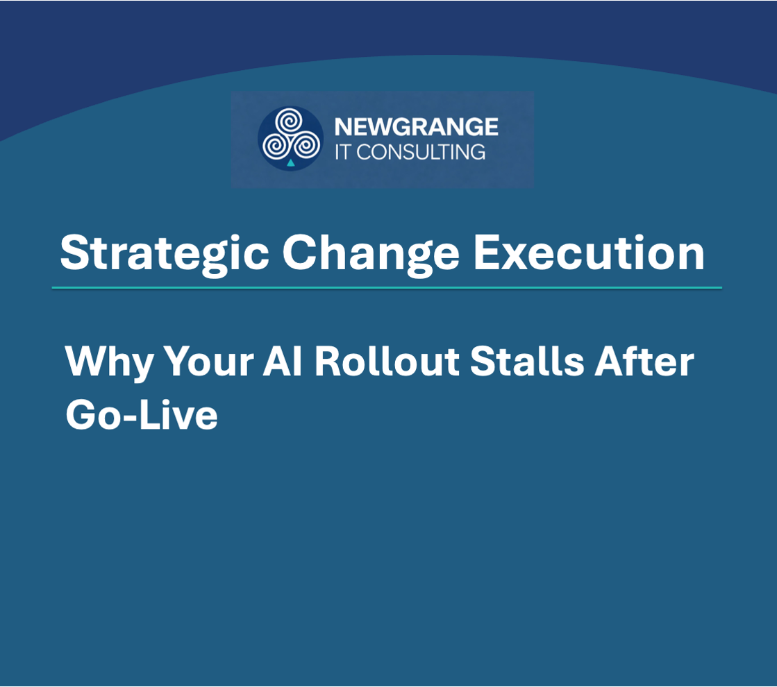 Why Your AI Rollout Stalls After Go-Live