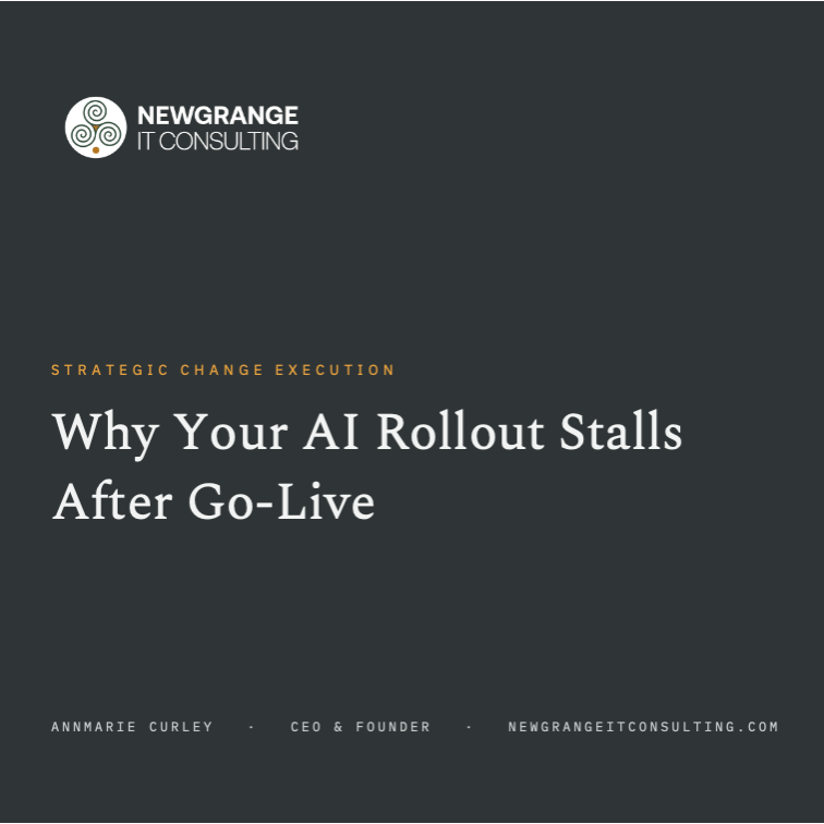 Why Your AI Rollout Stalls After Go-Live