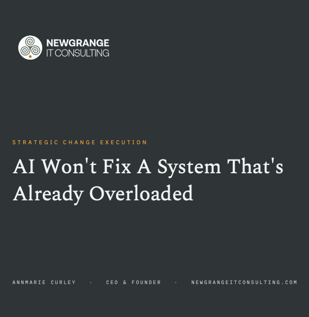AI Won't Fix A System That's Already Overloaded