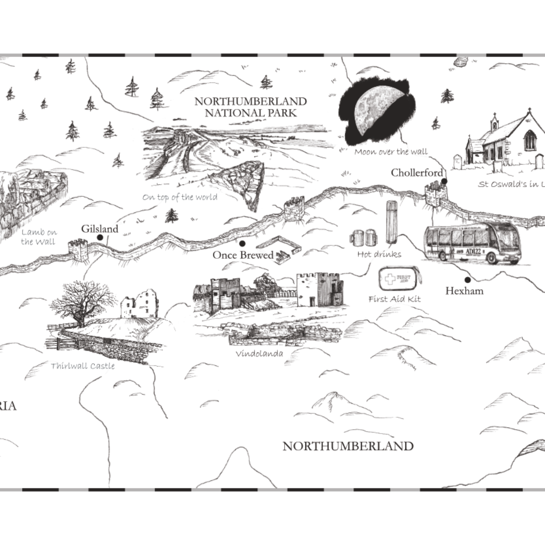 Hadrian's Way private commission - centre
