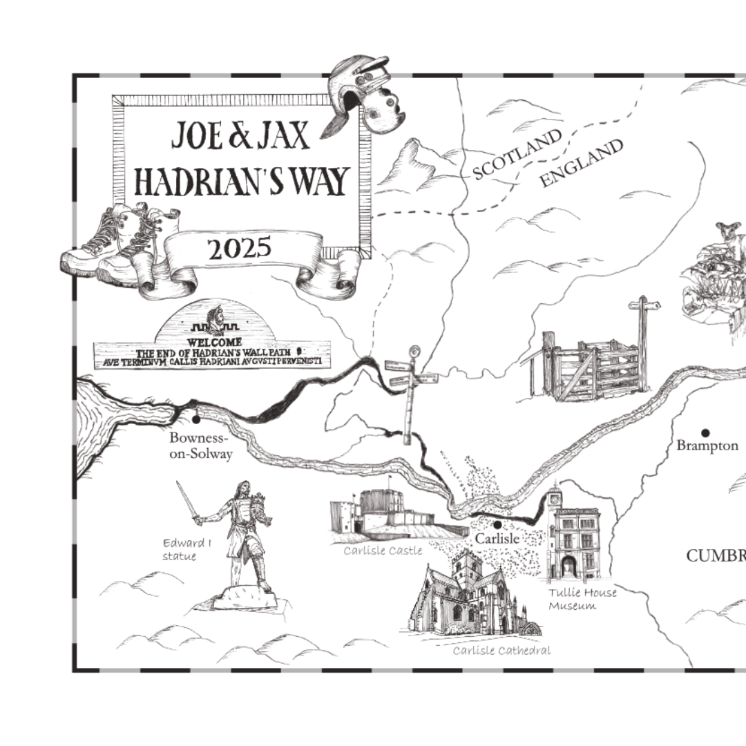 Hadrian's Way private commission - left