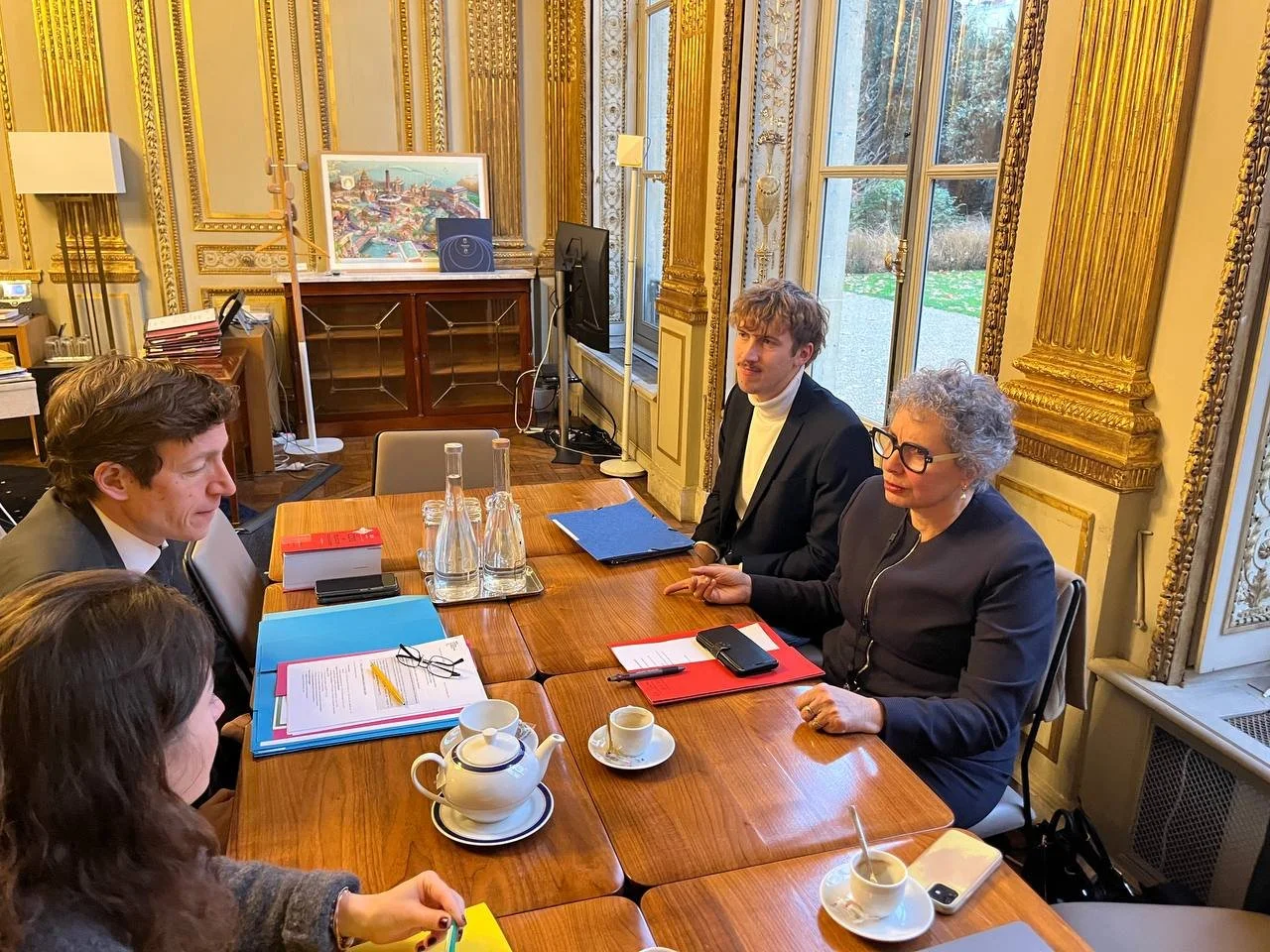 Échanges avec le ministre de l’Éducation nationale Édouard Geffray