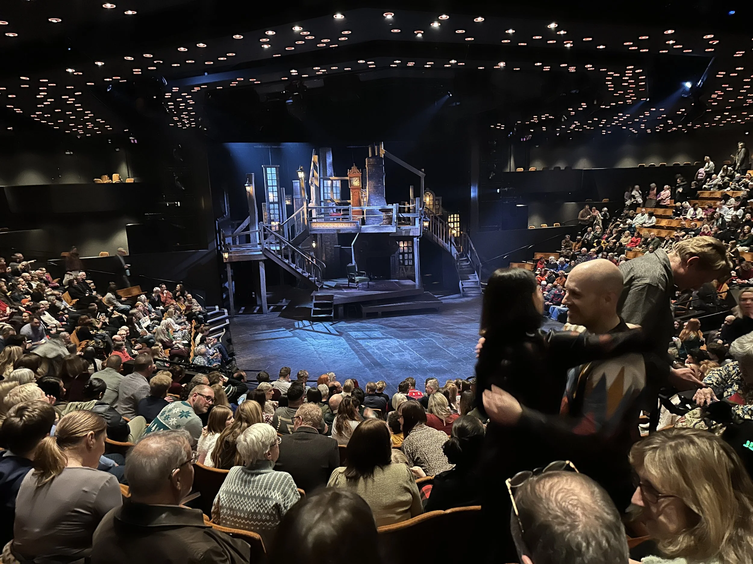 A Great Night Out in Sheffield: Scrooge at the Crucible and a Bite at The Street Food Chef