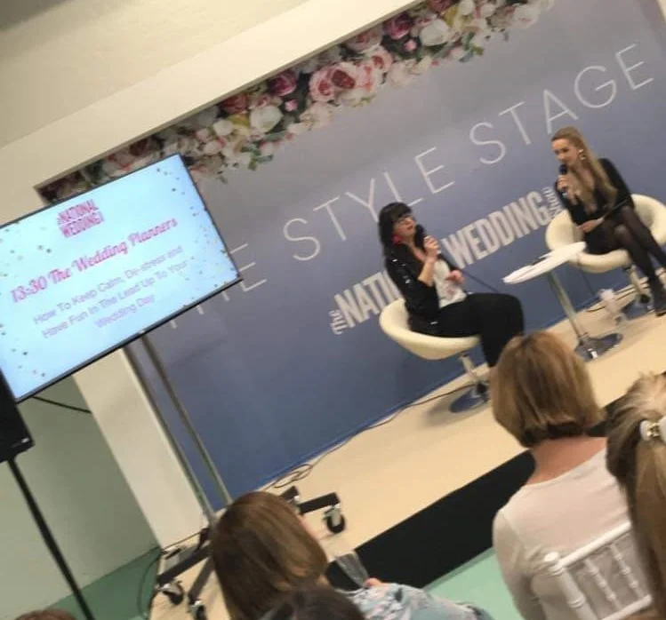Speaking at the National Wedding Show