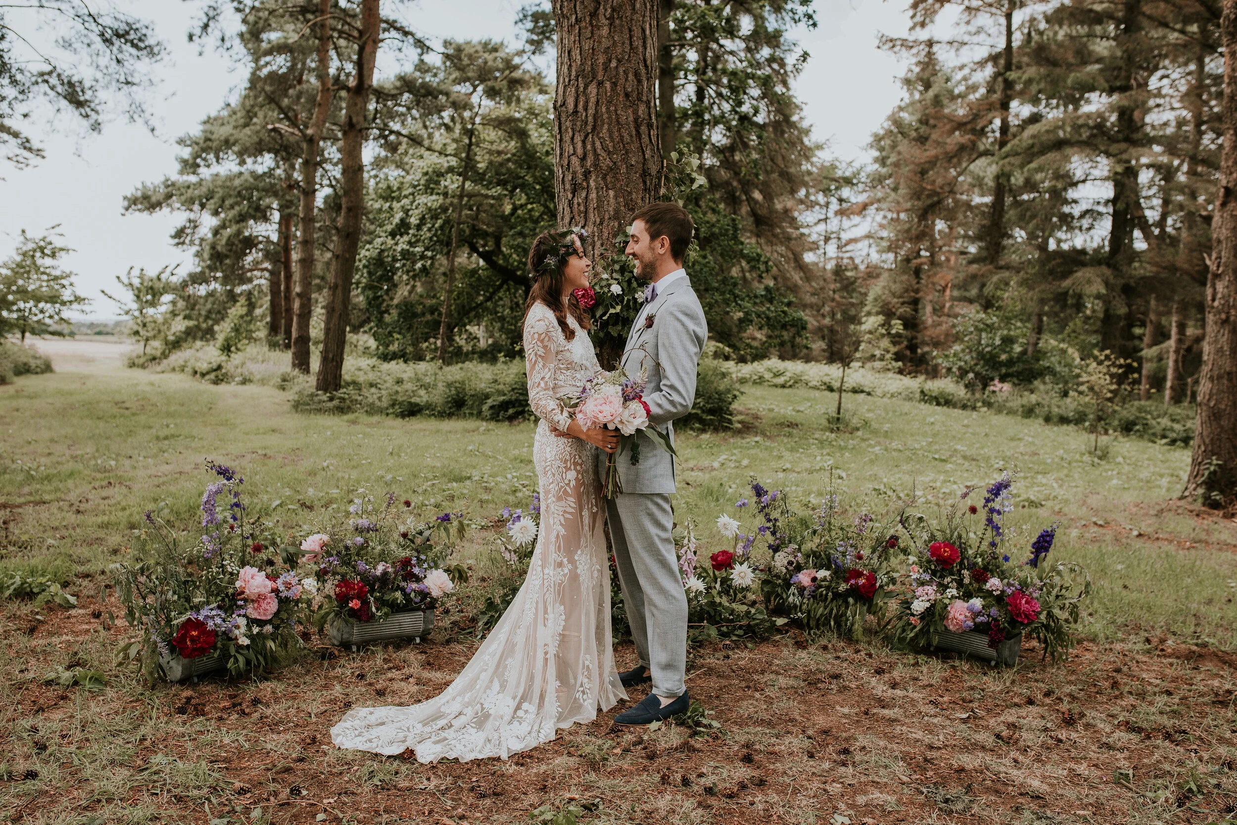 Real Wedding: Bohemian Luxury at Happy Valley - Norfolk Wedding Venue