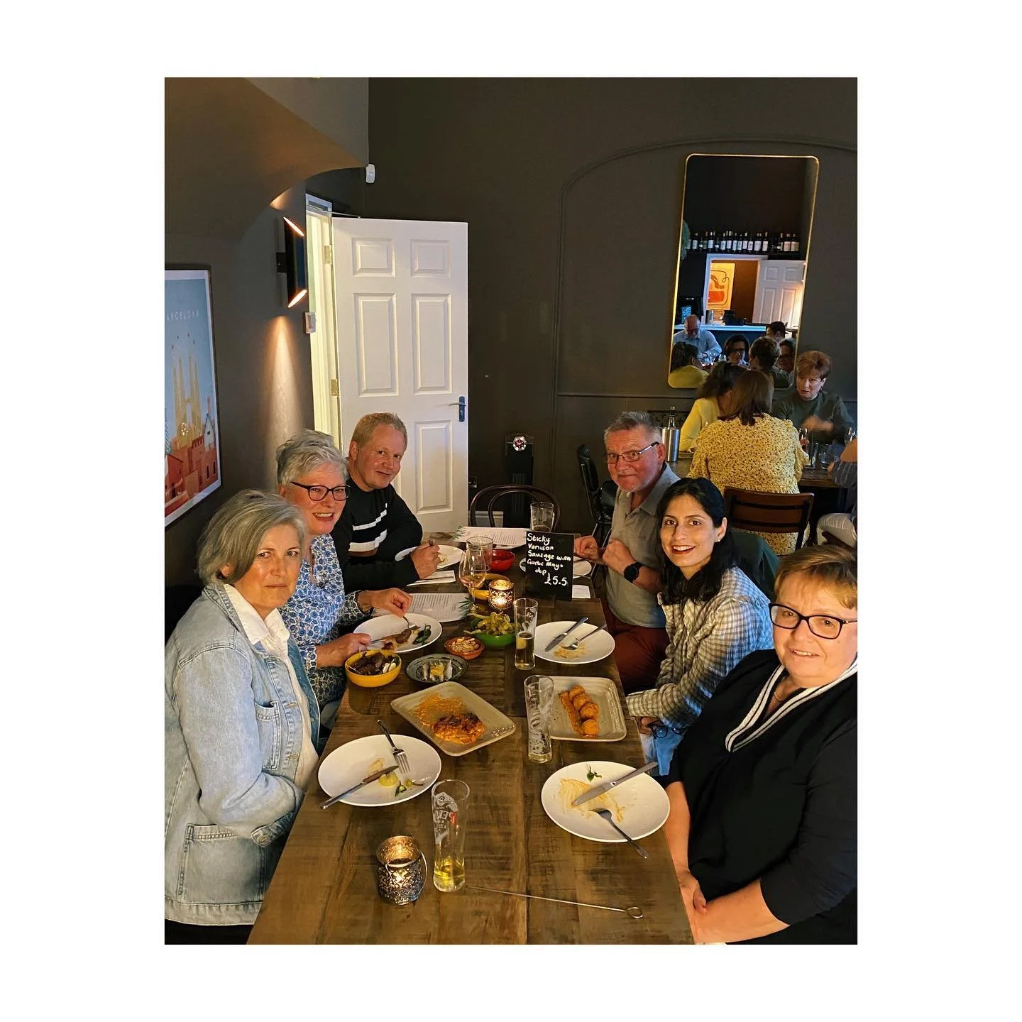 &iexcl;De tapas! Hace unos meses con mis alumnos del curso 🍻