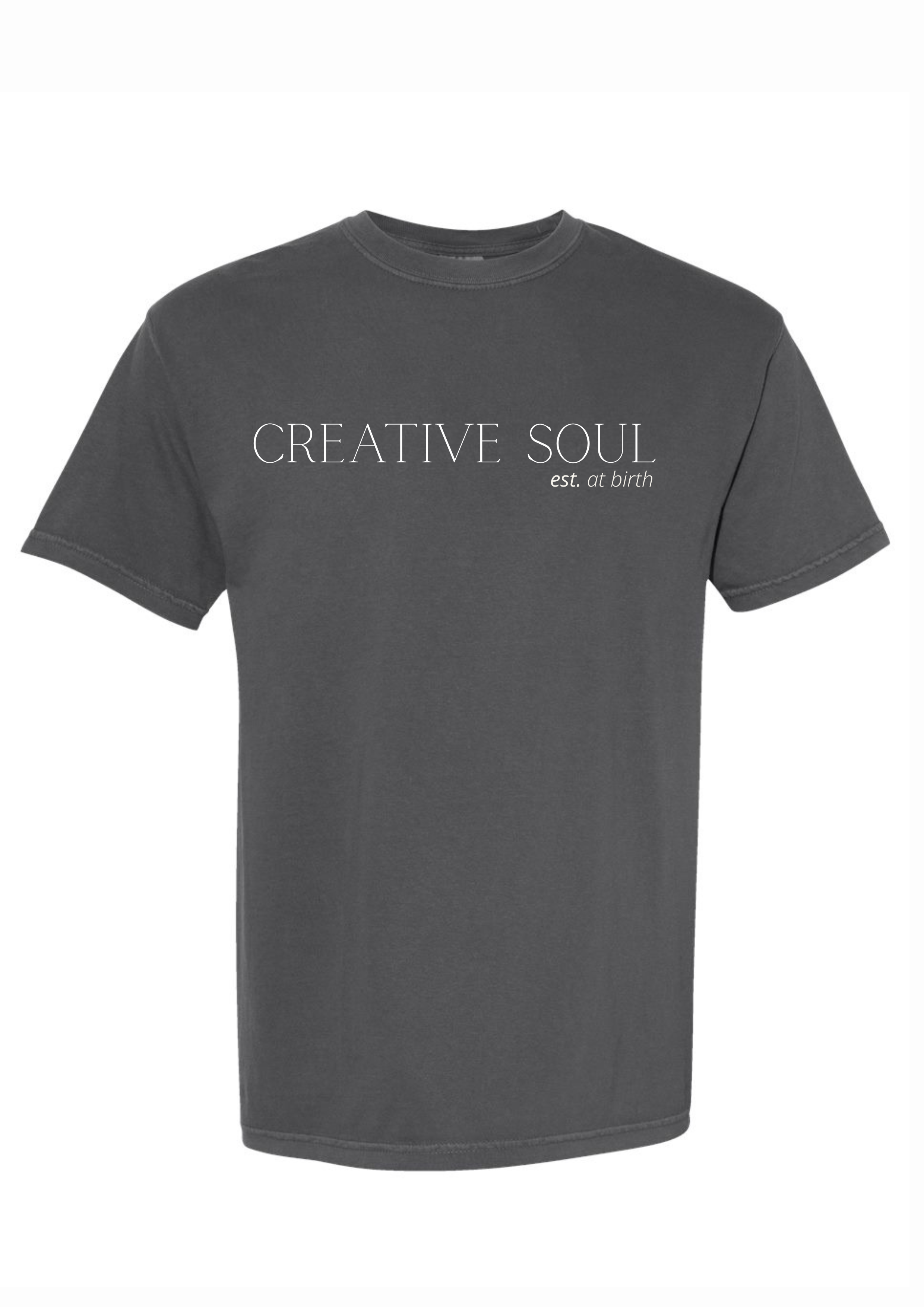 Creative Soul Tee | Dark Gray