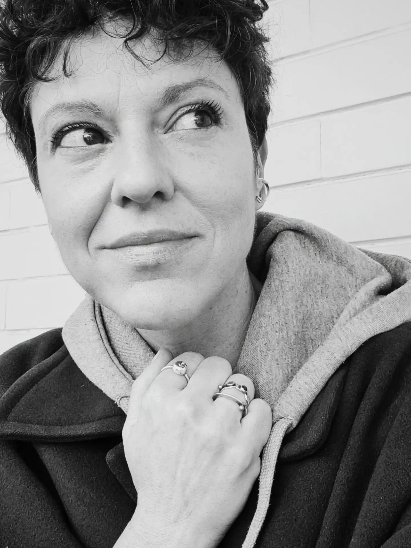 I just replaced my logo with my face to my profile photo. 
Cause in my current reality people connect to people,  not brands.

#jewelrymaker #consciouscreation #womanownedbusiness #newearthparadigm #wordsasspells