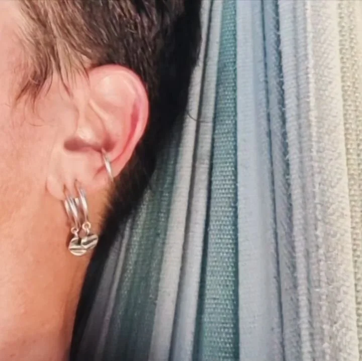 Summer is gone, but I am still wearing these earrings and remembering these moments .
Find yours online. 

#meetthecatstudio #earstacks #silverhoops #consciouscreation #organicearrings