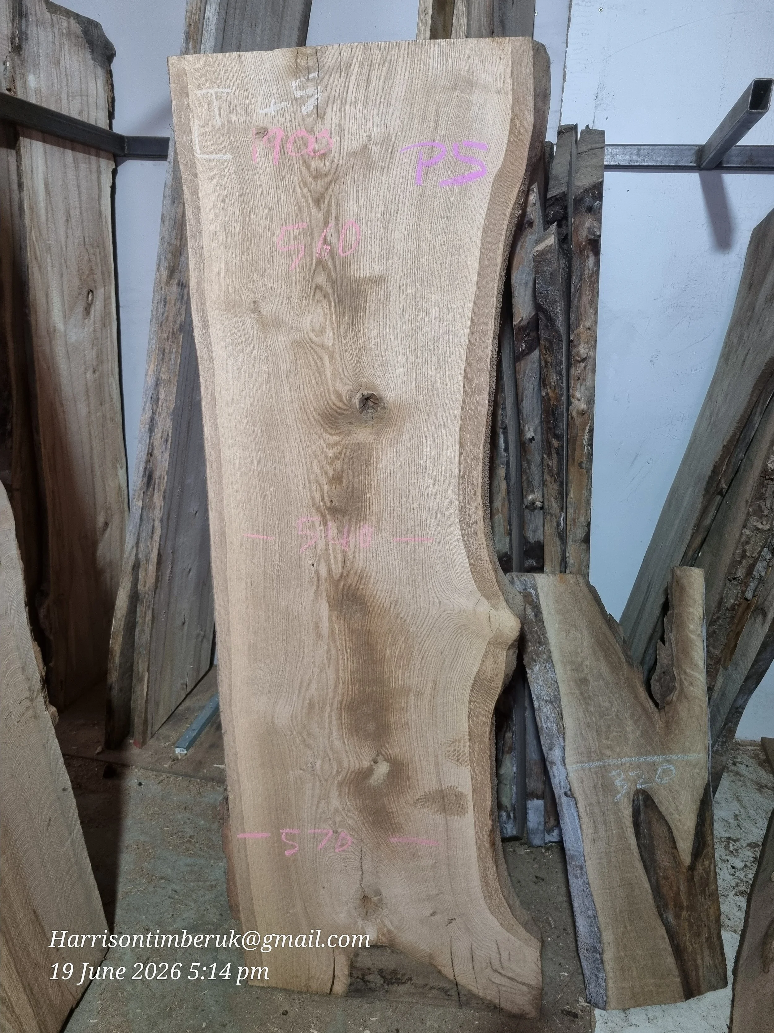 English Oak Plank