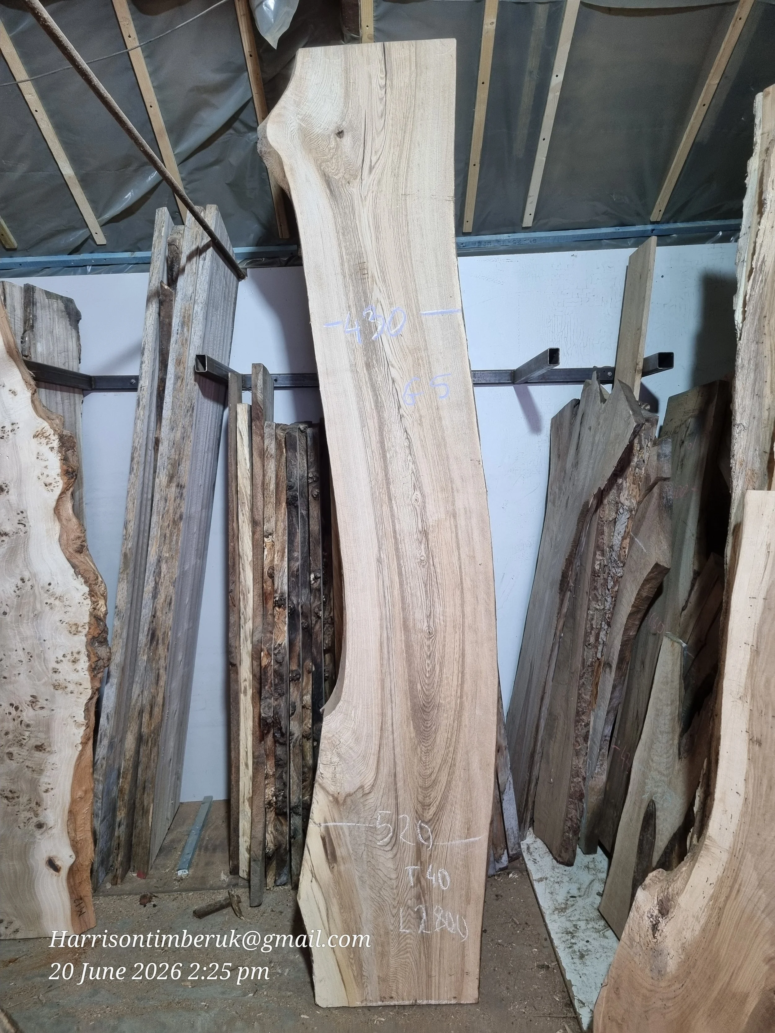 Ash plank