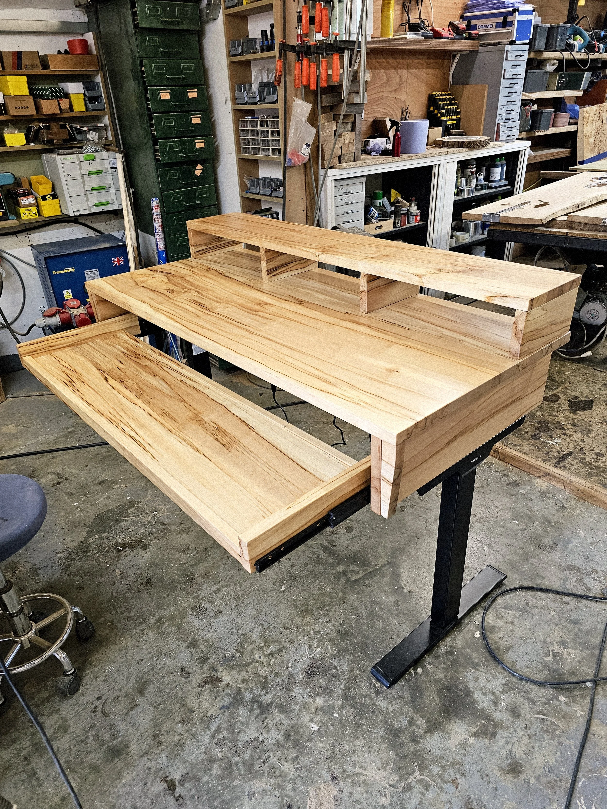 Horse chestnut music desk.