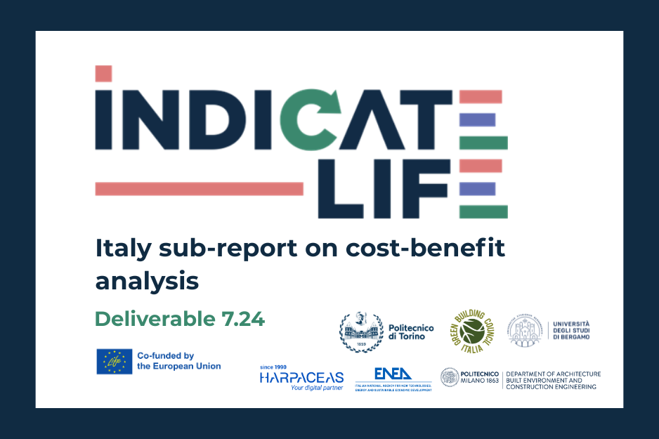 Deliverable 7.24: Italy Sub-Report on Cost-Benefit Analysis