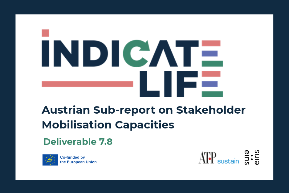 Deliverable 7.8: Austrian Sub-report on Stakeholder Mobilisation Capacities