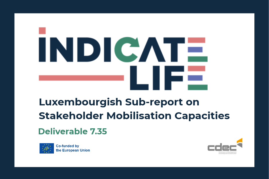 Deliverable 7.35: Luxembourgish Sub-report on Stakeholder Mobilisation Capacities