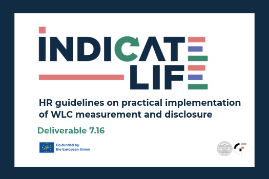 Deliverable 7.16: Croatian Guidelines on Practical Implementation of WLC Measurement and Disclosure