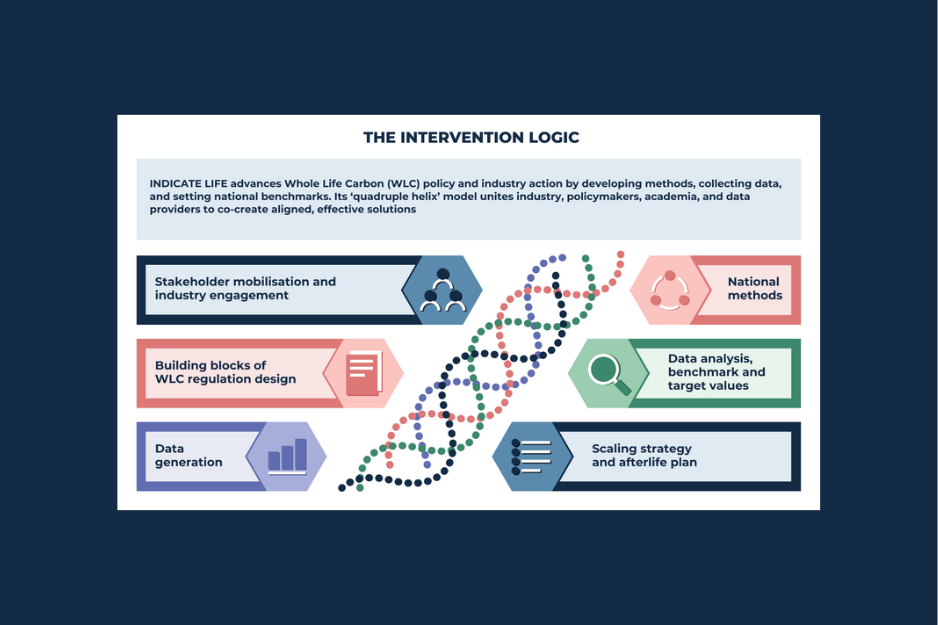 Intervention logic infographic