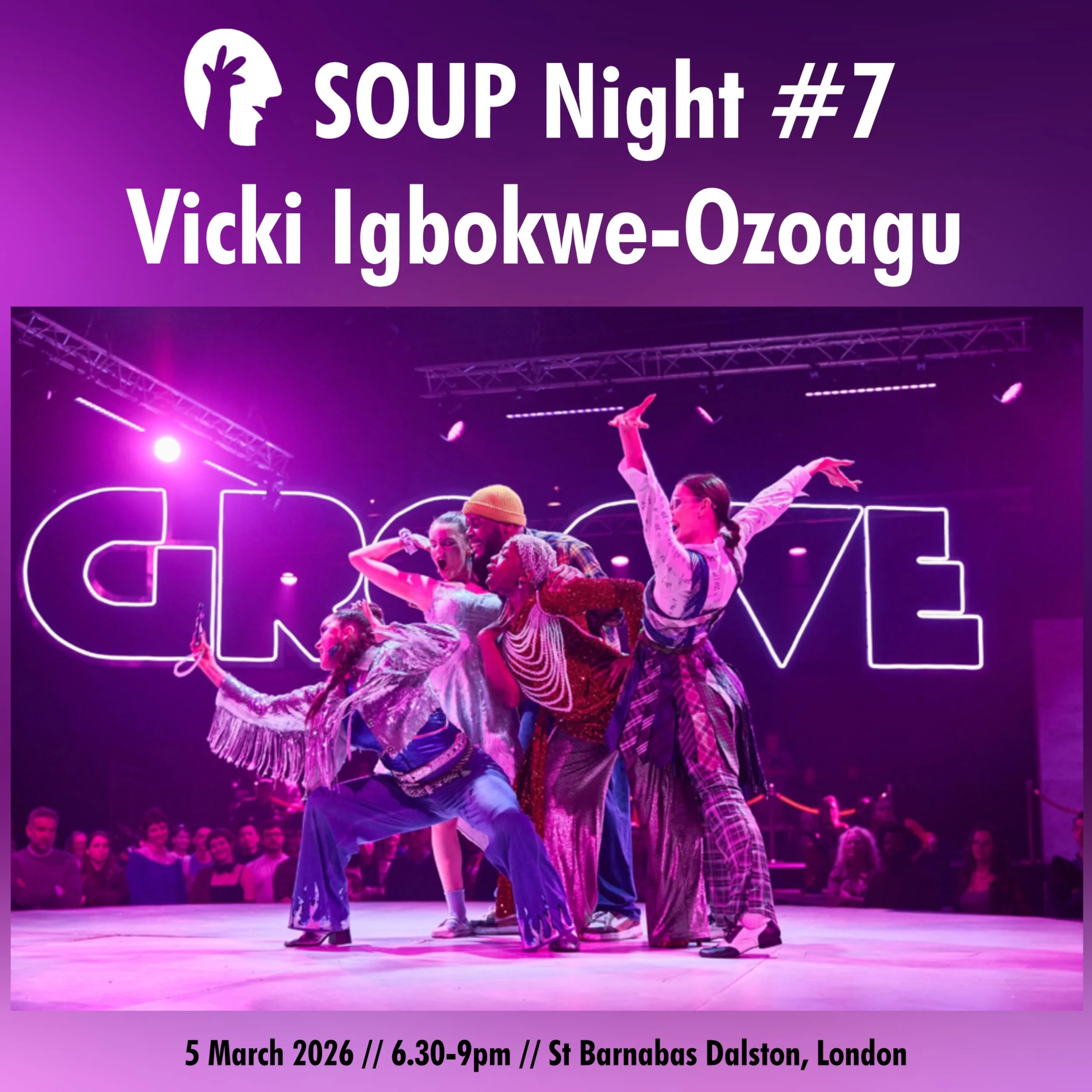 Public Event: SOUP Night - Vicki Igbokwe-Ozoagu
