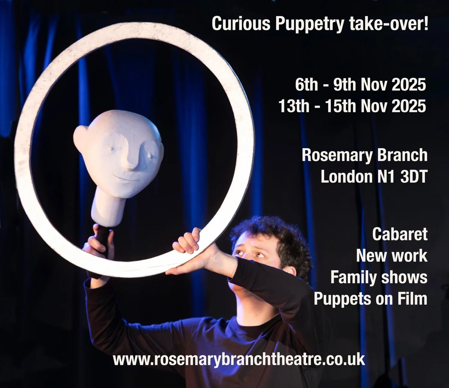 Public Event: Curious Puppets Festival at Rosemary Branch 2025 / Week 1 ...