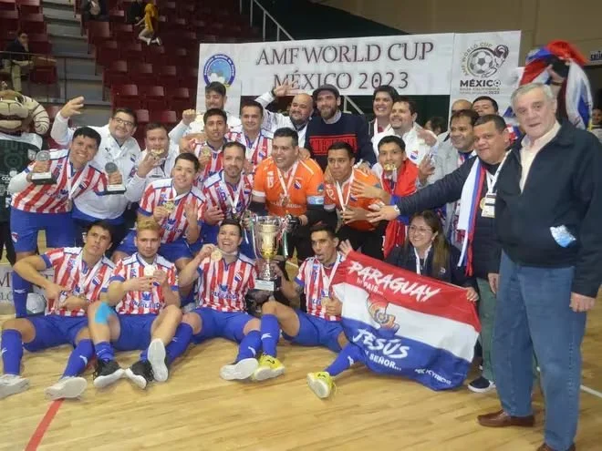 Paraguay Campeón del Mundo en Fútbol de Salón — Comité Olímpico Paraguayo