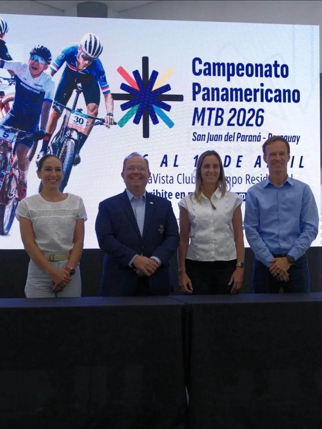 Presentaron oficialmente el Campeonato Panamericano de Mountain Bike 2026.