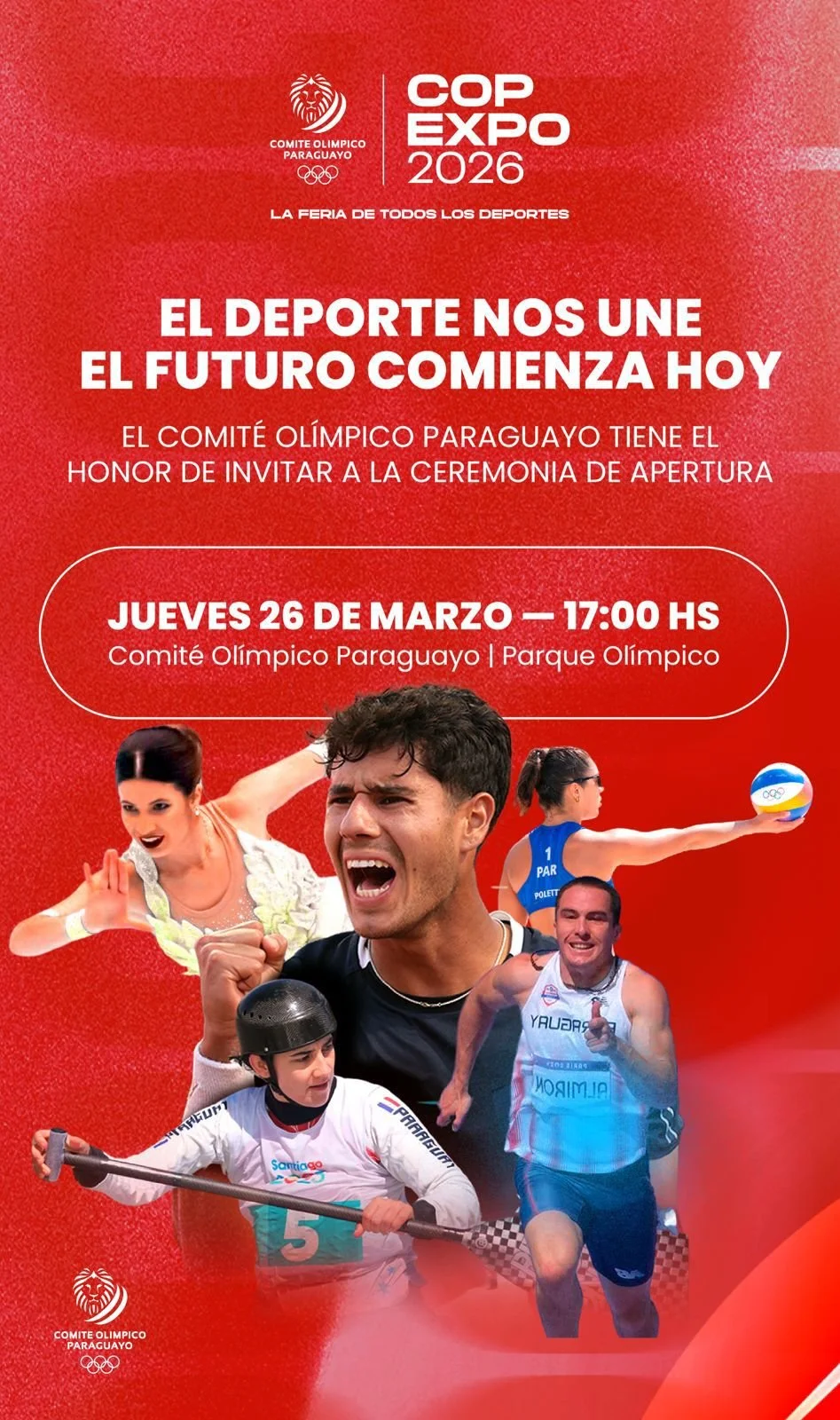 Paraguay se prepara para vivir la COP Expo 2026; cuatro días que cambiarán la visión sobre del deporte.