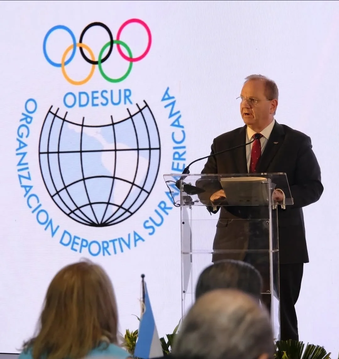 Camilo Pérez López Moreira es designado Presidente Honorario de ODESUR tras cierre de su gestión.