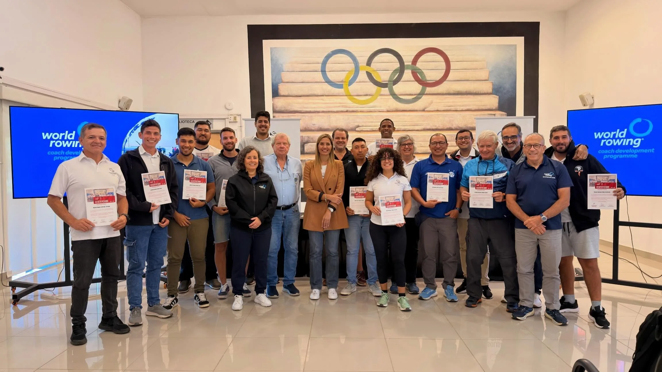 📚 Culmin&oacute; con &eacute;xito el World Rowing - Curso de #Remo 🚣🏻 Nivel II - Paraguay 🇵🇾 2026. @feparemo 

- Fue la primera vez que este curso se realiz&oacute; en el continente americano, la segunda vez en todo el mundo.

- Este curso t&eac