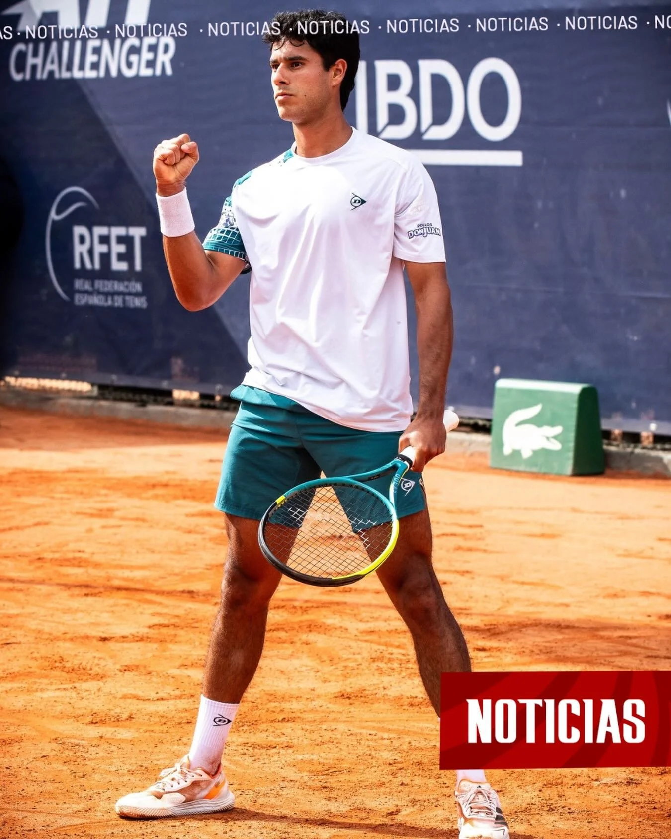🎾 #Tenis &iexcl;Oficial: @danivallejo8 🇵🇾 TOP 70 del MUNDO 🌎 del Ranking #ATP 👏🏻

#ParaguayPuede