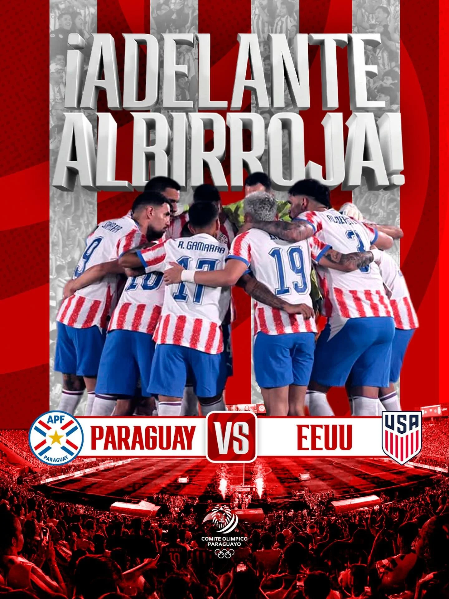 👏🏻⚽️ &iexcl;HOY juega PARAGUAY 🇵🇾! &iexcl;Vamos, #Albirroja! 

⌚️ 22:00 Py vs. Estados Unidos 🇺🇸 

🏆 #Mundial2026 💪🏻🌎