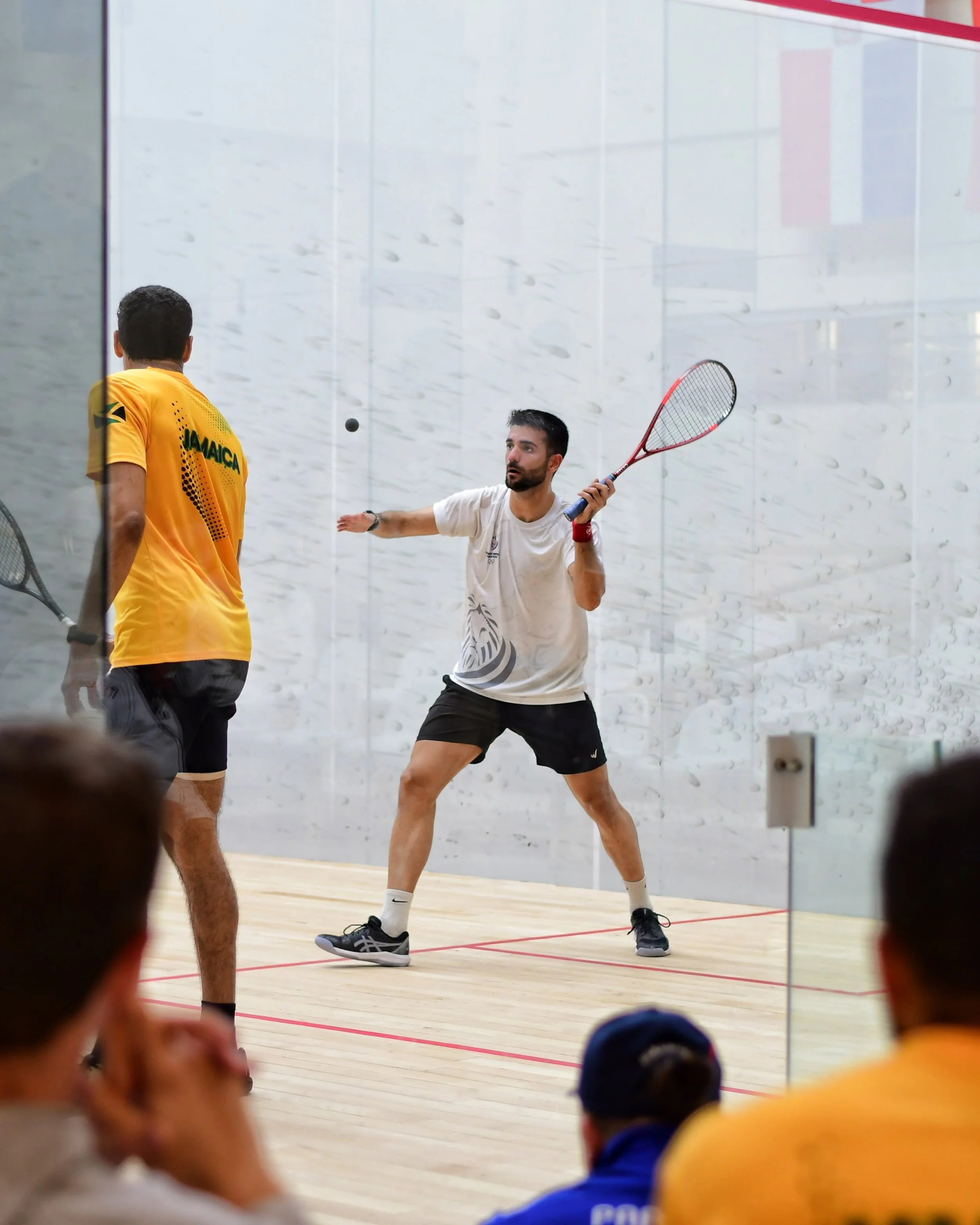 🌎 Panamericano de #Squash Asunci&oacute;n 🇵🇾 2026 ✅ Clasificatorio a los XX Juegos Panamericanos Lima 🇵🇪 2027.

📸 Postales de la jornada masculina por equipos. 

#ParaguayPuede