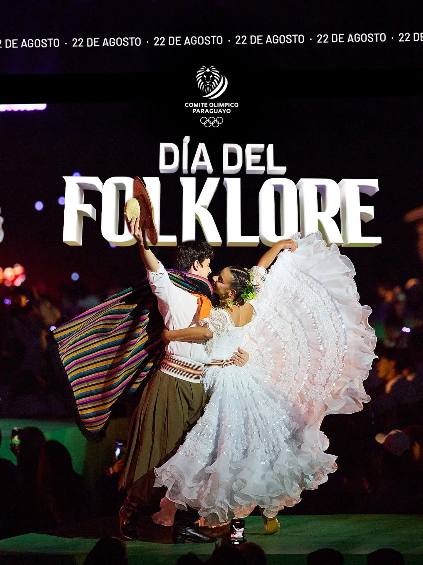 🇵🇾 &iexcl;Celebremos nuestras ra&iacute;ces y tradiciones en el D&iacute;a del #Folklore Paraguayo! 

Un homenaje a la rica cultura que nos une, llena de danzas, comidas y m&uacute;sica que nos conectan con nuestra historia 🎶🥘

#ParaguayPuede  #F