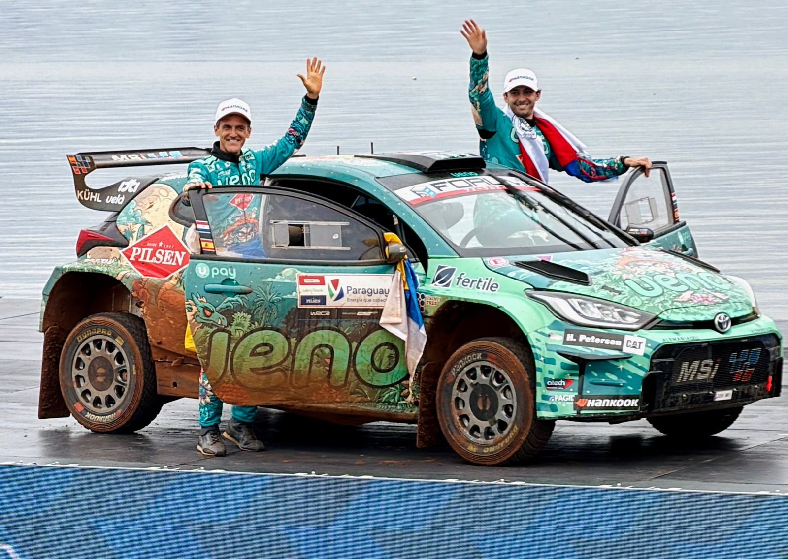 ¡Histórico! Diego Domínguez manda en casa y conquista el ueno Rally del Paraguay en la WRC2.