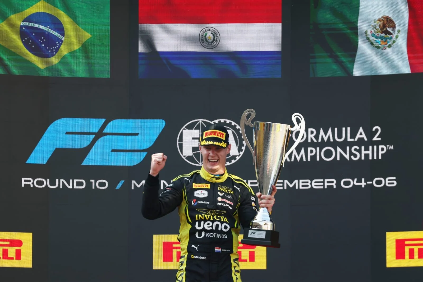 ¡El Templo de Joshua! Duerksen firma un doblete histórico en Monza en la Fórmula 2.