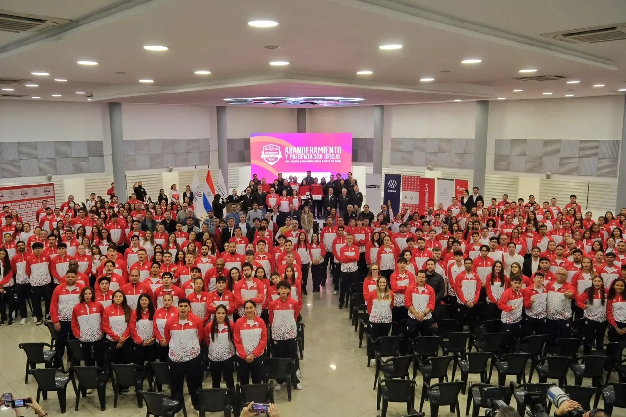 Team Paraguay con destino a Santa Fe 2026.