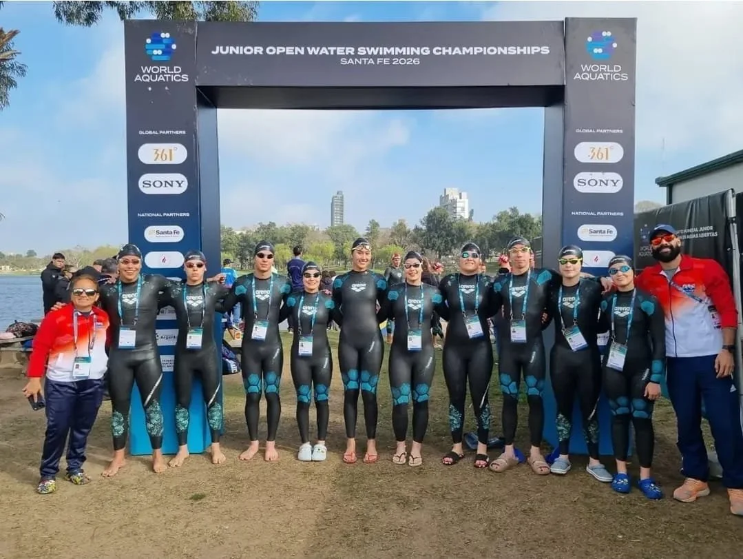 Paraguay suma experiencia mundial en el Junior de Aguas Abiertas de Santa Fe.