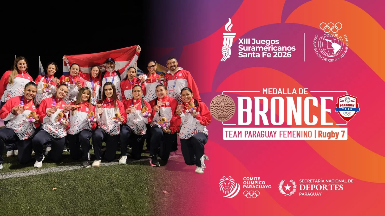 Dos nuevos bronces y la Albirroja, firme entre los mejores de Santa Fe 2026.