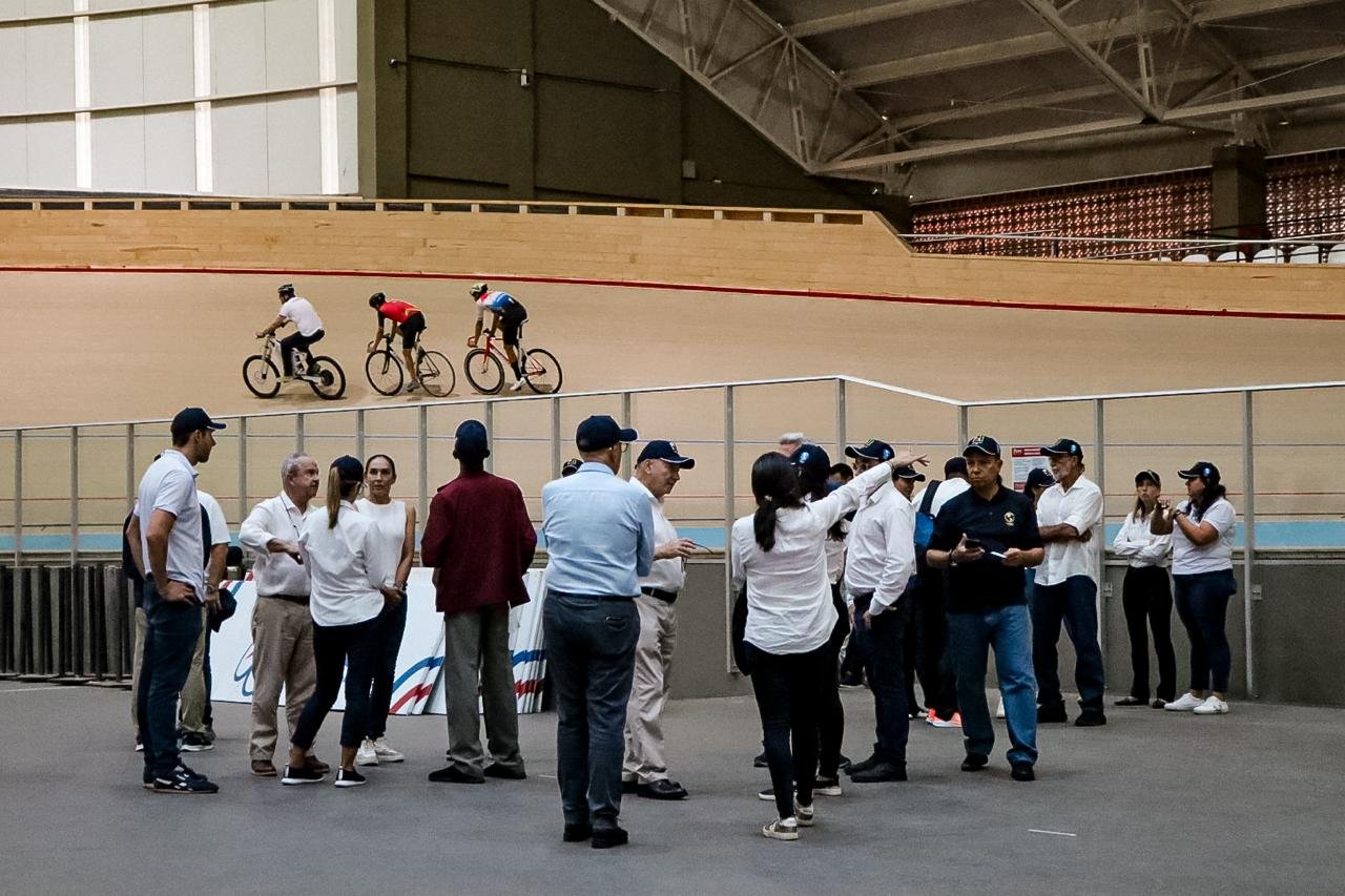 Visita de la Comisión de Coordinación de Panam Sports con miras a los