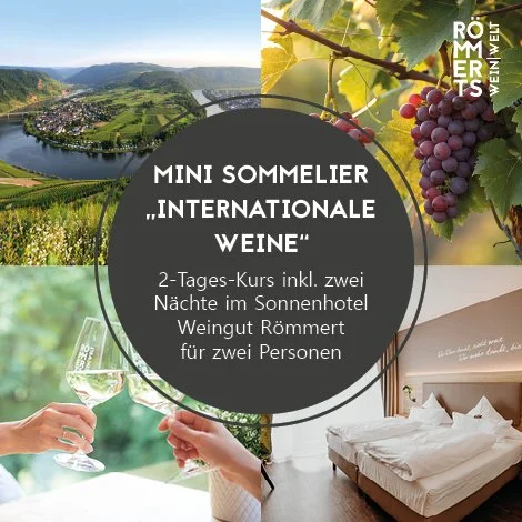 Mini Sommelier "Internationale Weine" für zwei | 25.-27.05.2026