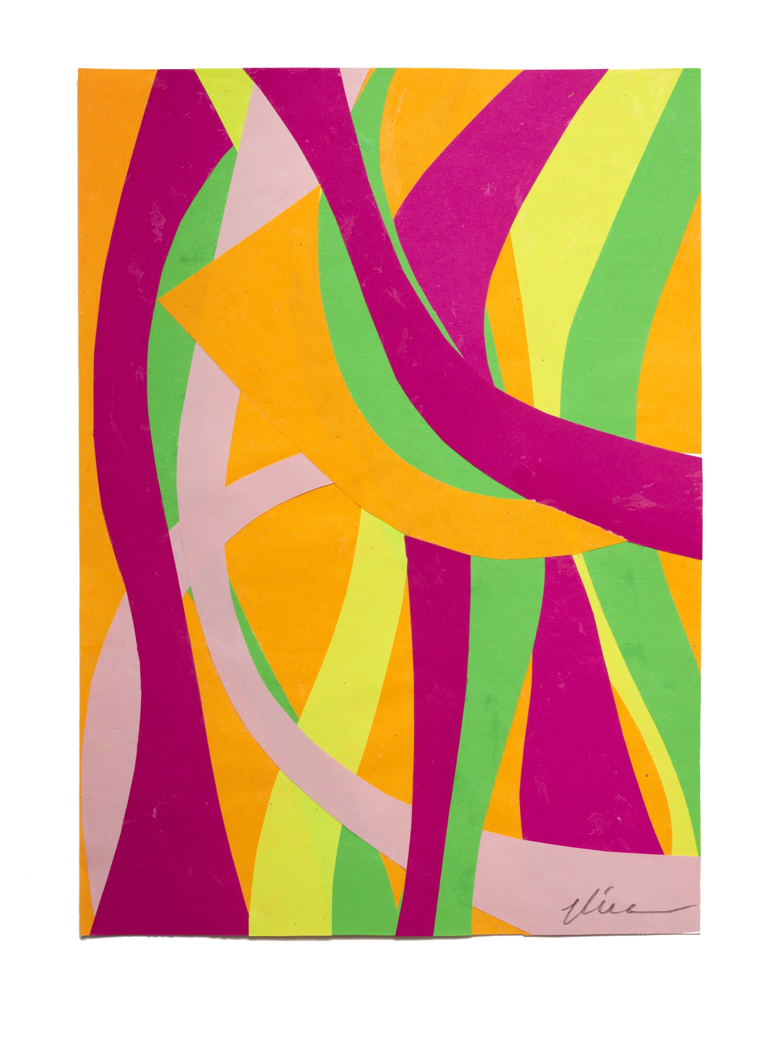  Oopsy Curvy: 2  
 Excerpt: Thoughts on Process   
And just like that, I am back with new colours and new shapes! Although it is has not been my favourite week Arts wise, it has taught me a lot about the types of shapes I do favour and those I do not