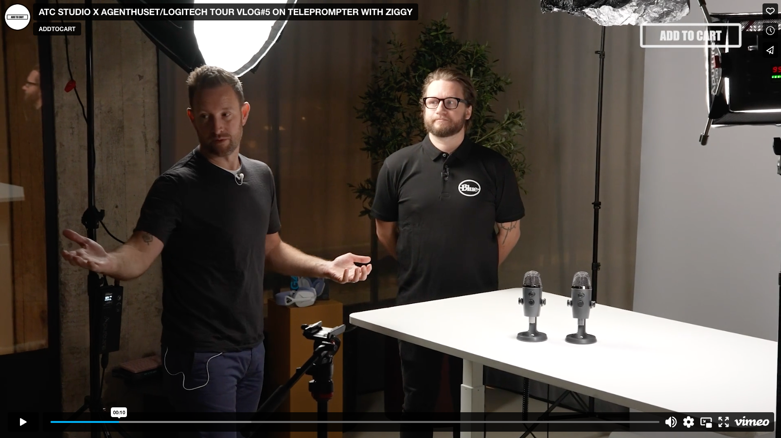 Studiovisning #5 | Tips om teleprompter med Ziggy från Logitech