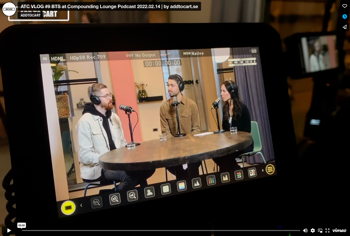 ATC VLOG#9 | Bakom kulisserna till hur vi förvandlar PODCASTkonversationer till marknadsföringsguld