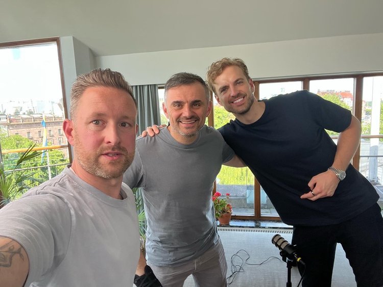 Daniel Brazier och Gary Vee \ Vayner Media