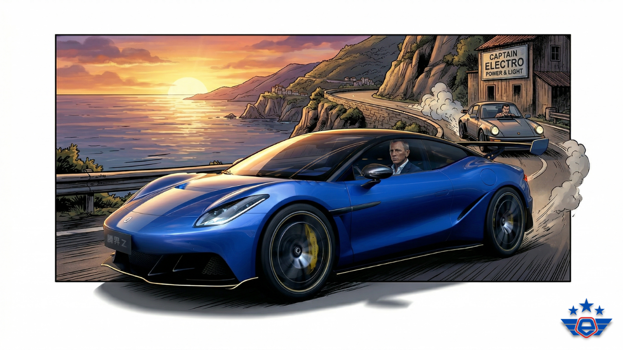 petronas-Zです New Denza Z9 GT EV: £100k, 1140bhp Porsche Taycan rival tested