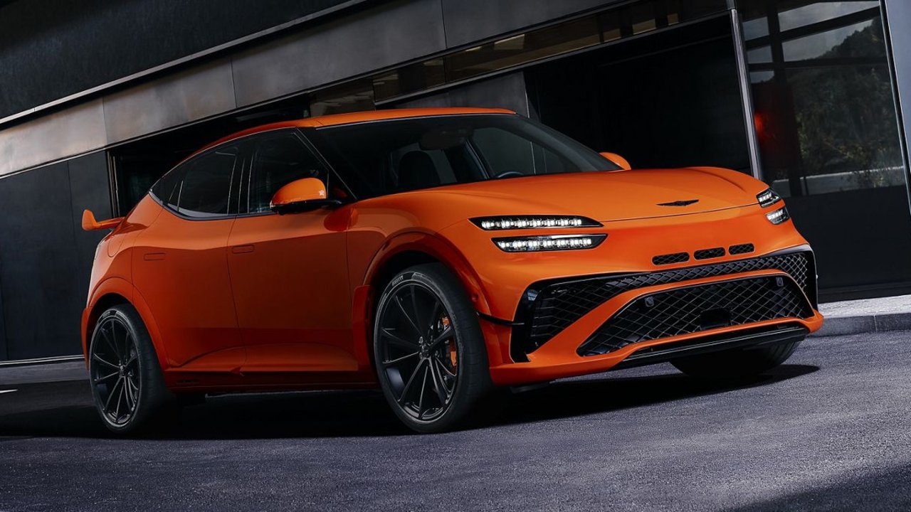 Genesis GV60 Magma: The 641-HP Orange EV Crossover That Drifts